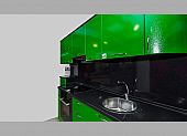 Кухонный гарнитур «Виктория зелёная»